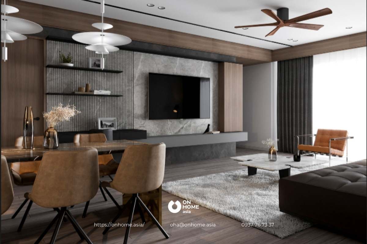 Thiết kế nội thất chung cư 100m2 đẹp