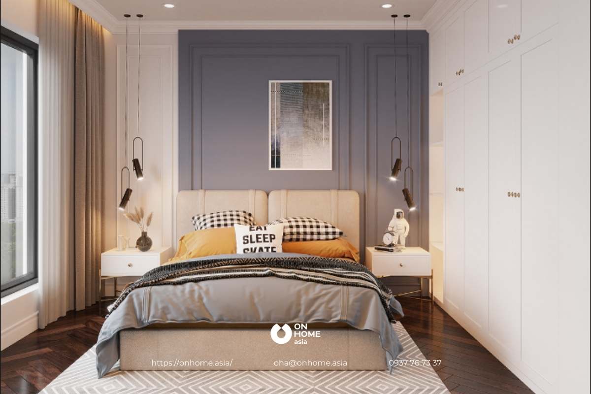 Thiết kế phòng ngủ trẻ em với các hình ảnh ngộ nghĩnh