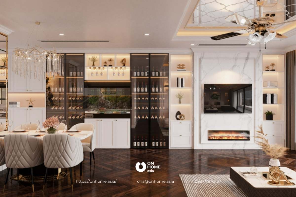 Nội thất được thiết kế tinh xảo