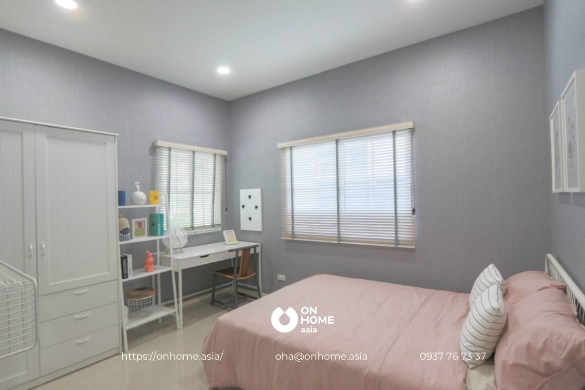 Noi-that-nha-dep-mau-3 (16)Không gian phòng ngủ đẹp với sắc hồng ngọt ngào