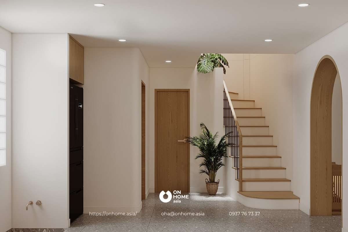 Khu vực cầu thang đẹp