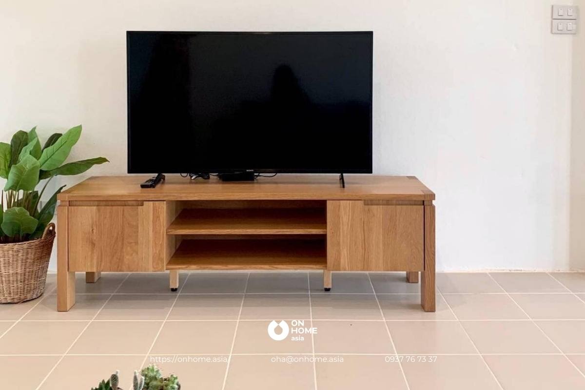 Kệ tivi gỗ tự nhiên đẹp