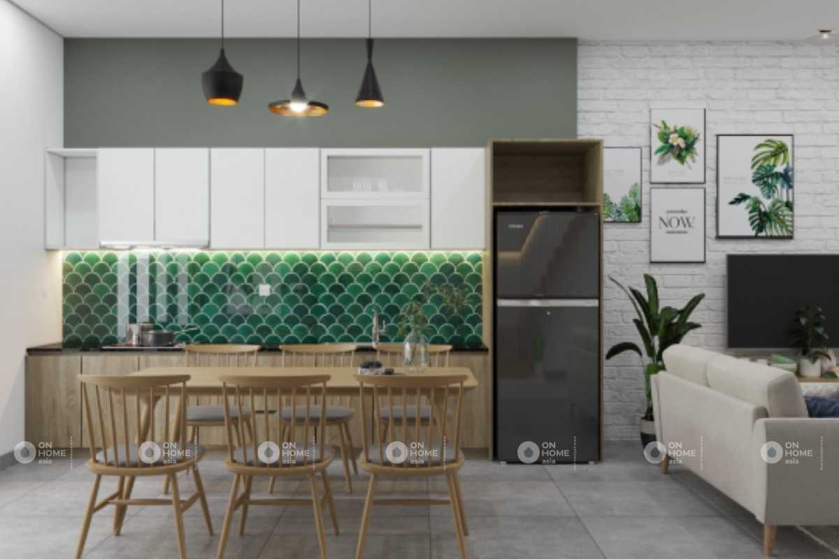 Nội thất phòng bếp đơn giản&nbsp;