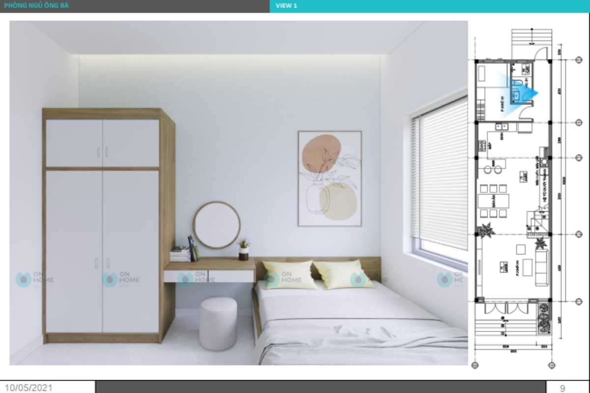 Thiết kế nội thất phòng ngủ đẹp