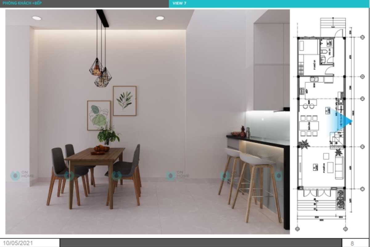 Nội thất bàn ăn nhỏ xinh