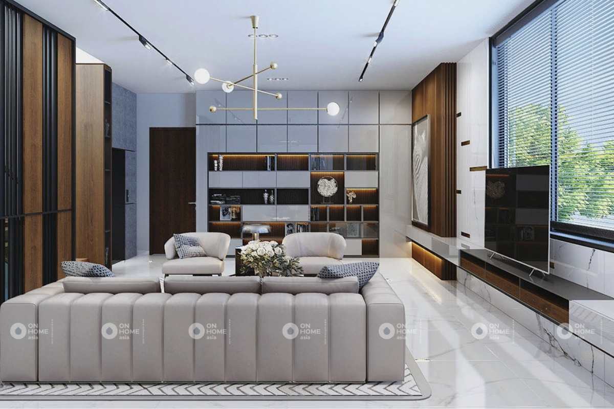 Sofa phòng khách nhà cấp 4&nbsp;