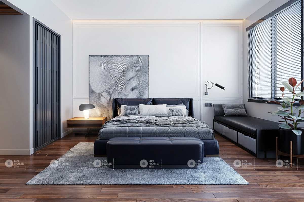 Thiết kế phòng ngủ master nhà cấp 4