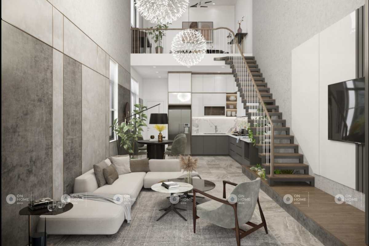 Thiết kế tầng trệt nhà cấp 4