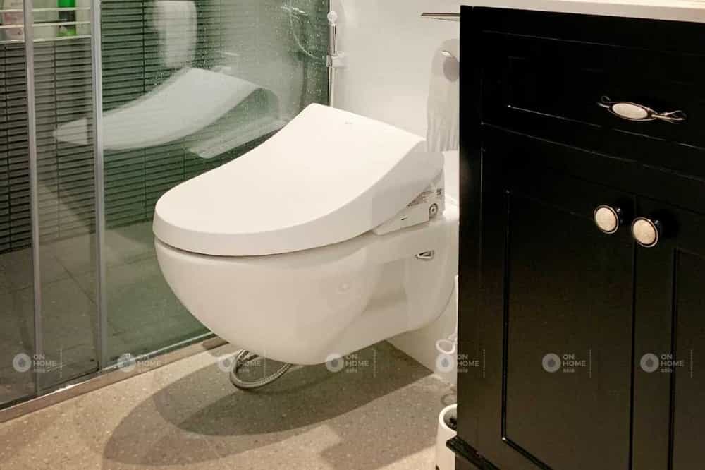 Thiết kế phòng ngủ có nhà vệ sinh tiện lợi