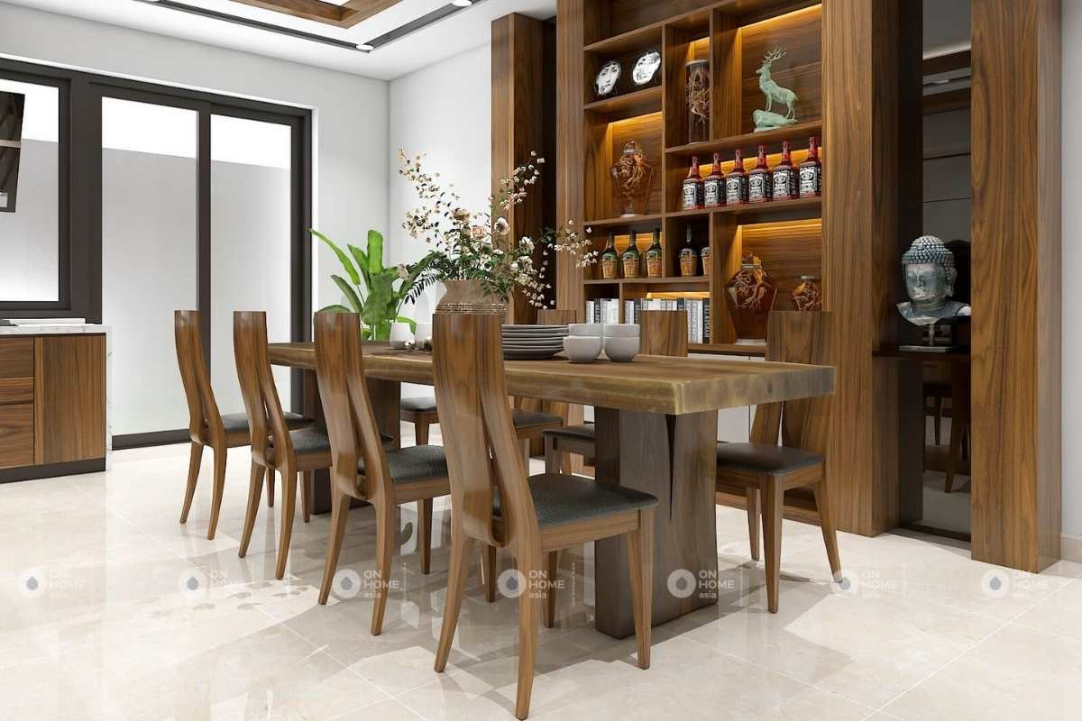 Nội thất bàn ăn sang trọng&nbsp;