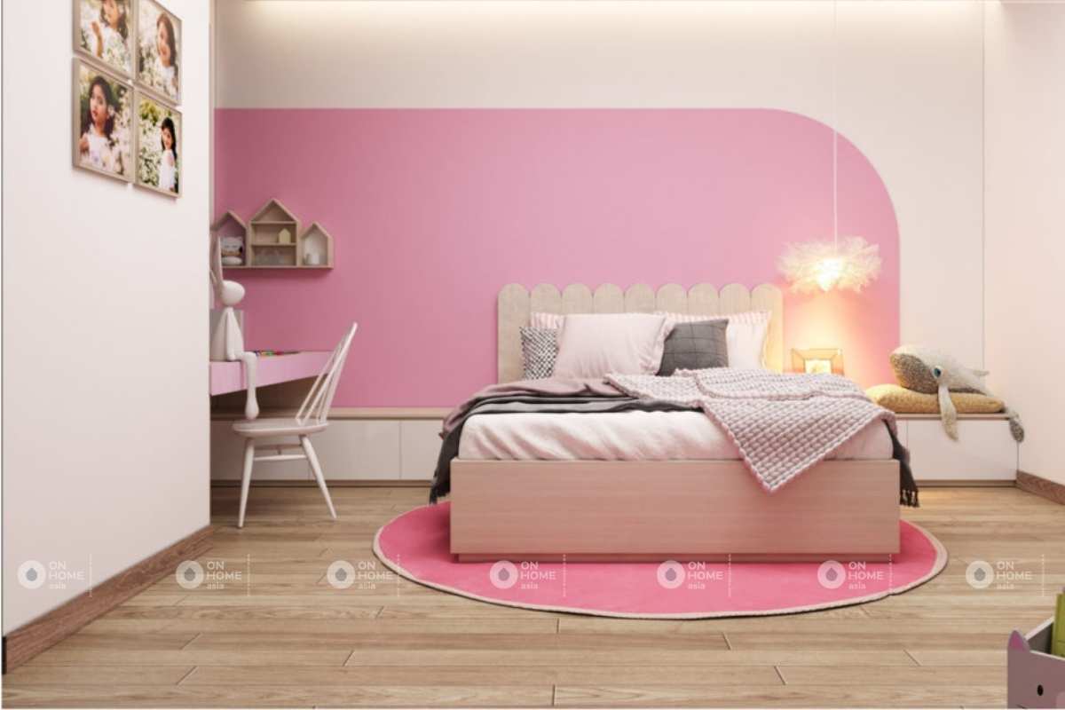 Phòng ngủ bé gái đẹp