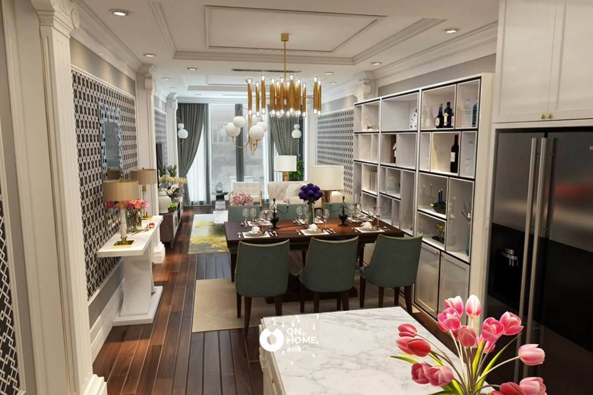 Không gian bàn ăn sang trọng&nbsp;