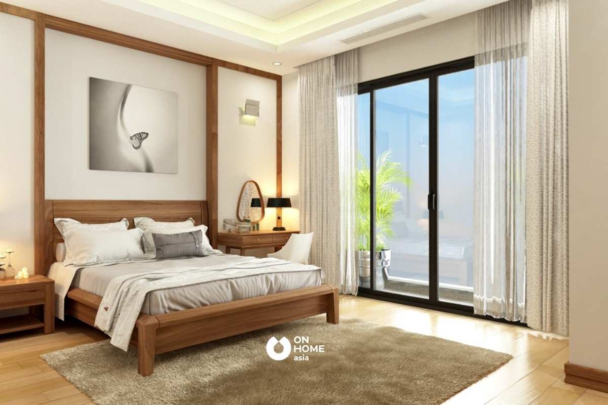 Nội thất phòng ngủ master tinh tế
