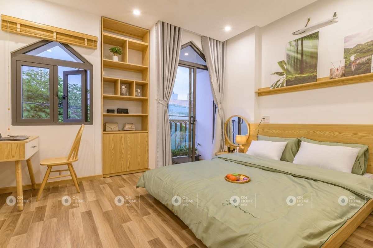 Thiết kế nhà 4 tầng với phòng ngủ con trai&nbsp;