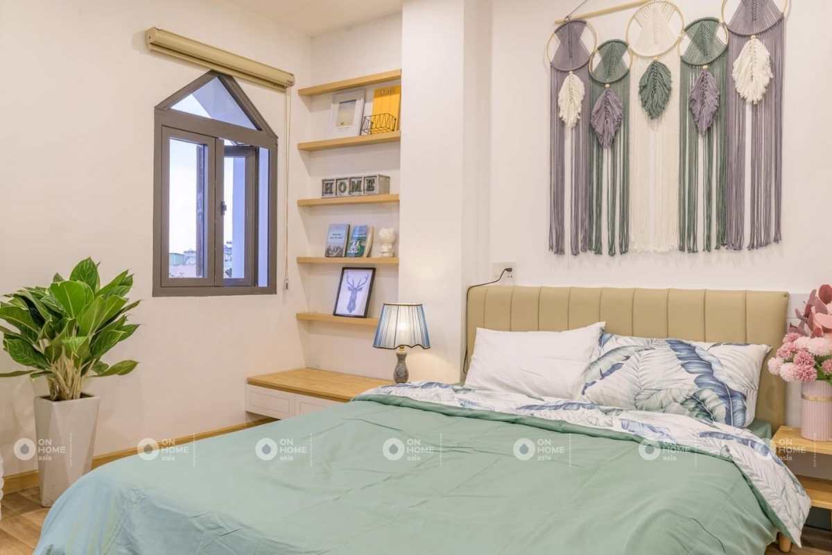 Phòng ngủ master nhà 4 tầng