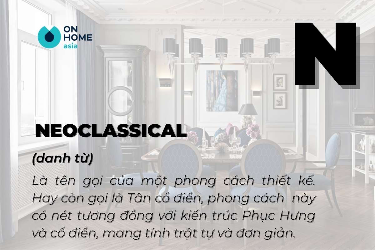 chữ N trong thiết kế thi công nội thất