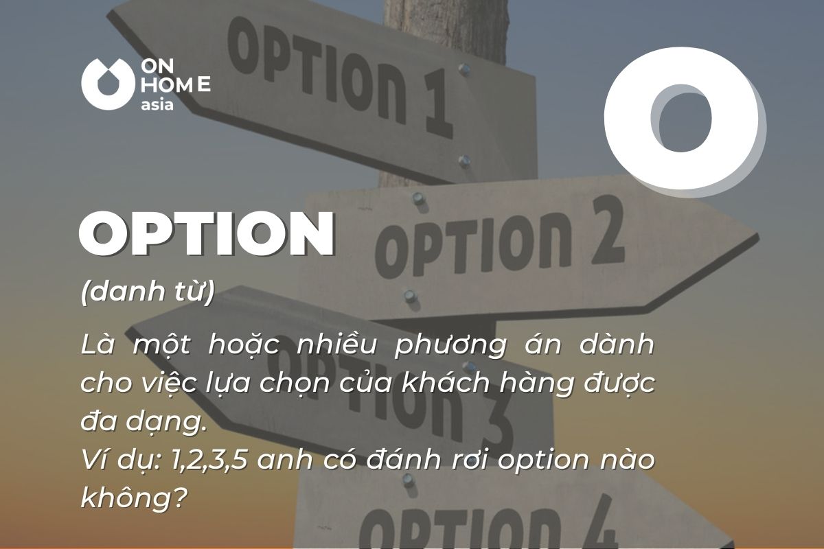 chữ O trong thiết kế thi công nội thất