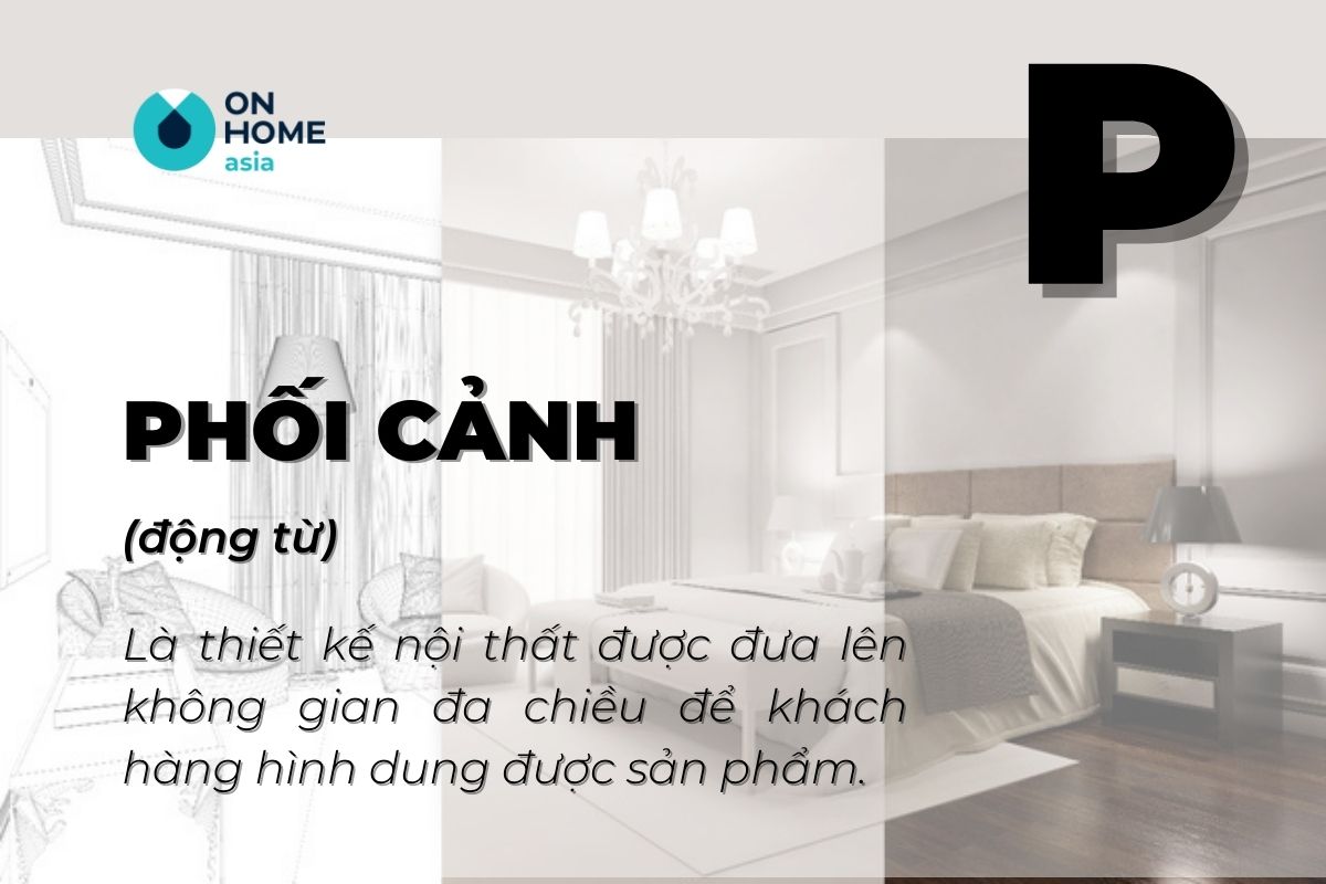 chữ P trong thiết kế thi công nội thất