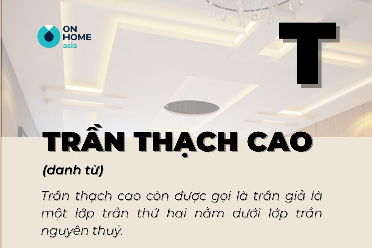 chữ T trong thiết kế nội thất