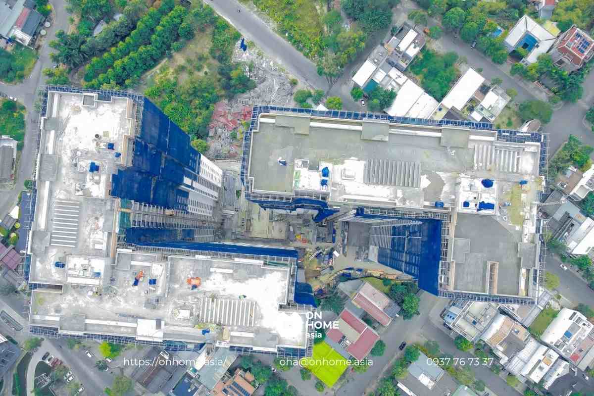 Cập nhật tiến độ xây dựng của dự án C Sky View&nbsp;