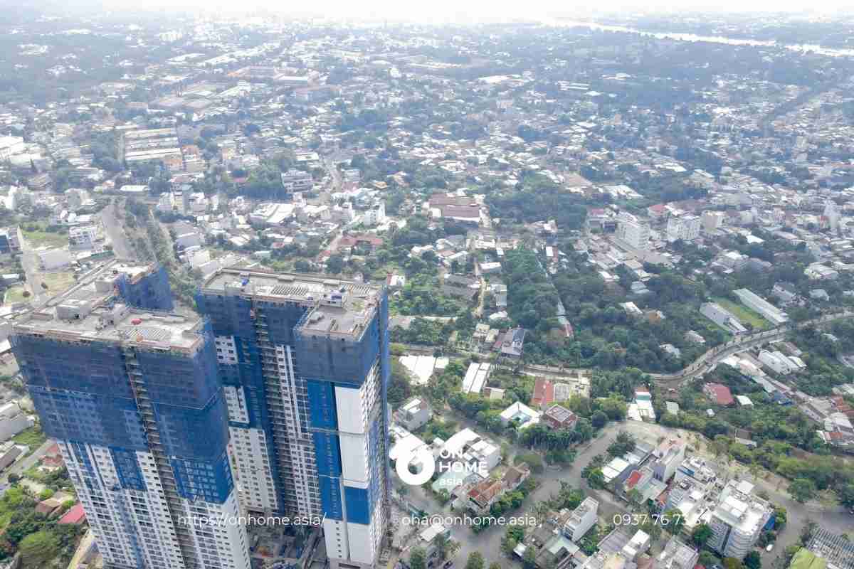 tiến độ của dự án C Sky View&nbsp;