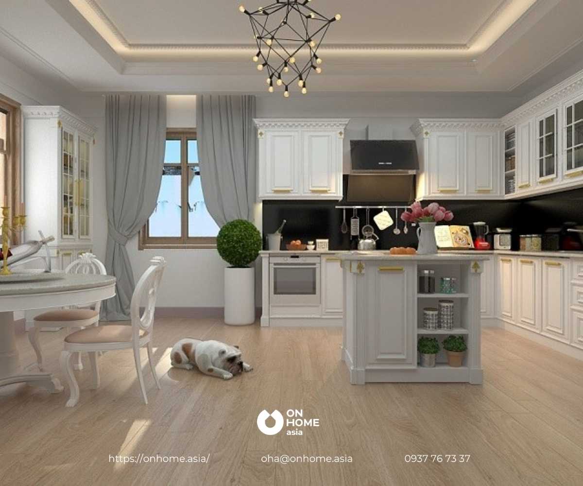 Trần thạch cao phòng bếp có khả năng chống cháy