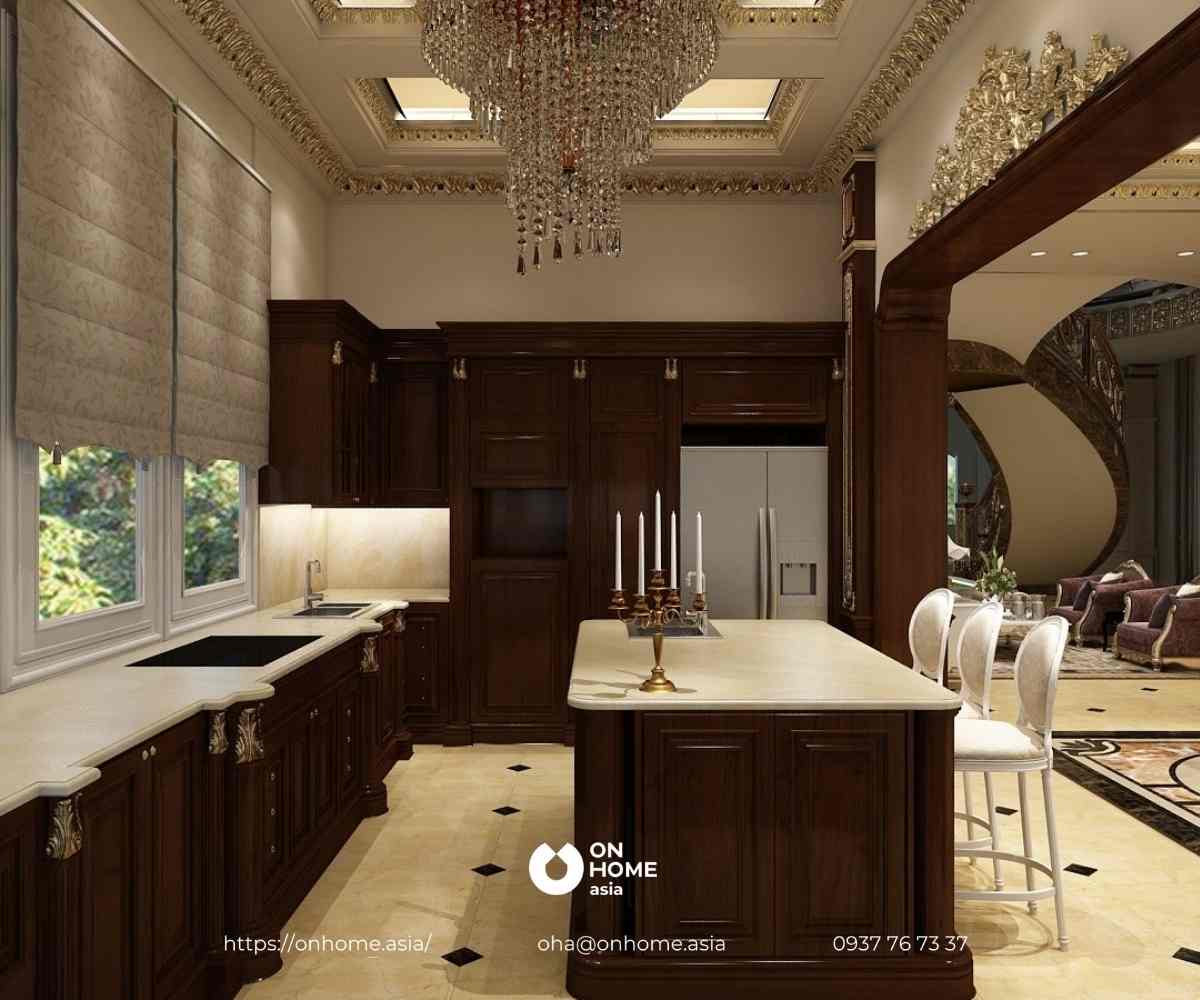 Thiết kế trần thạch cao biệt thự đẳng cấp