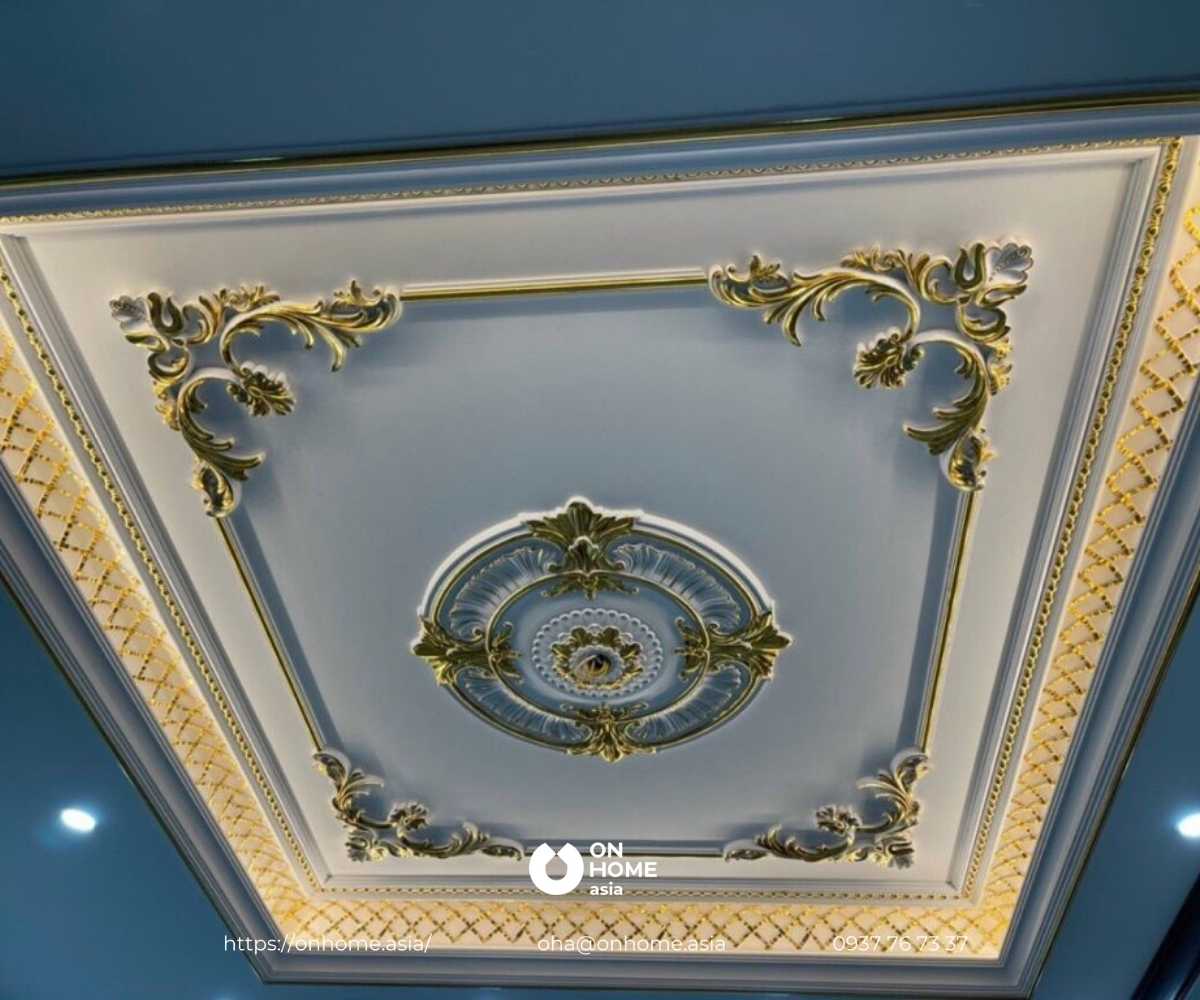 Trần thạch cao phòng bếp cao cấp