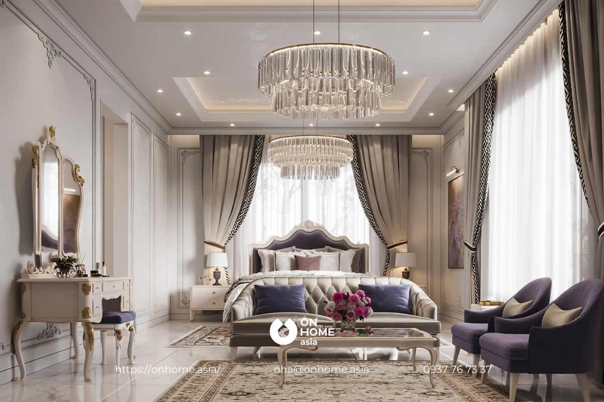 Rèm trang trí tường đầu giường đẹp