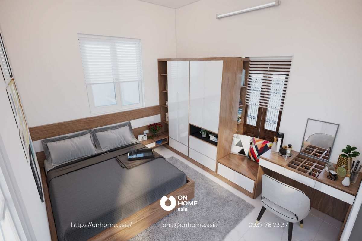 Đồ nội thất phòng ngủ thông minh giúp tiết kiệm không gian