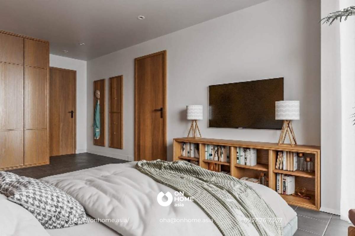 Đồ nội thất phòng ngủ mộc mạc gần gũi