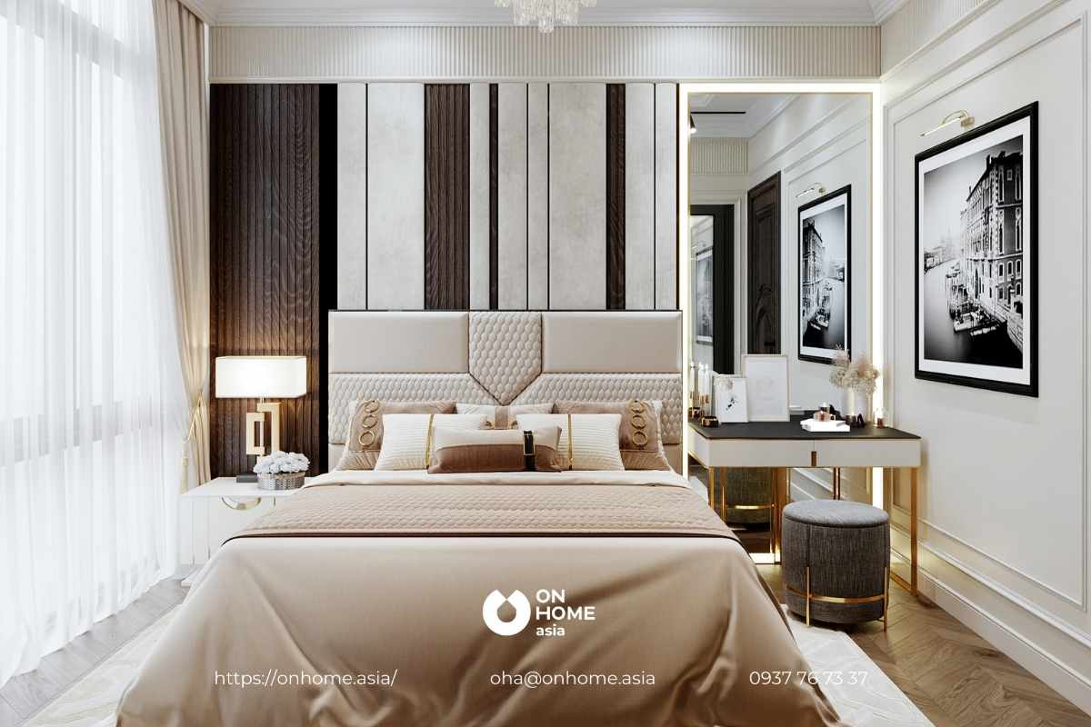 Trang trí phòng ngủ phong cách Châu Âu&nbsp;