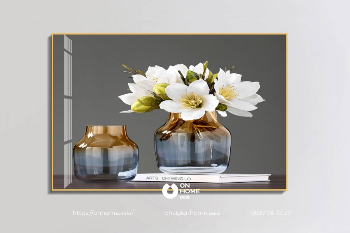 Tranh treo tường phòng bếp hiện đại