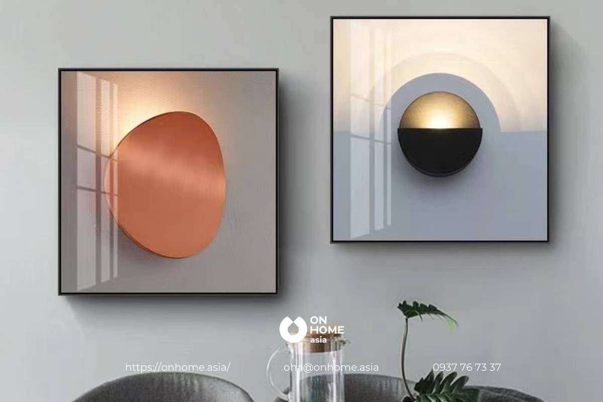 Tranh treo tường phòng bếp hiện đại