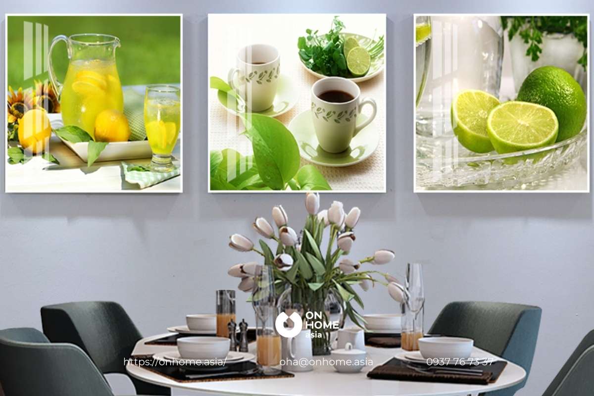 Tranh treo bàn ăn đẹp
