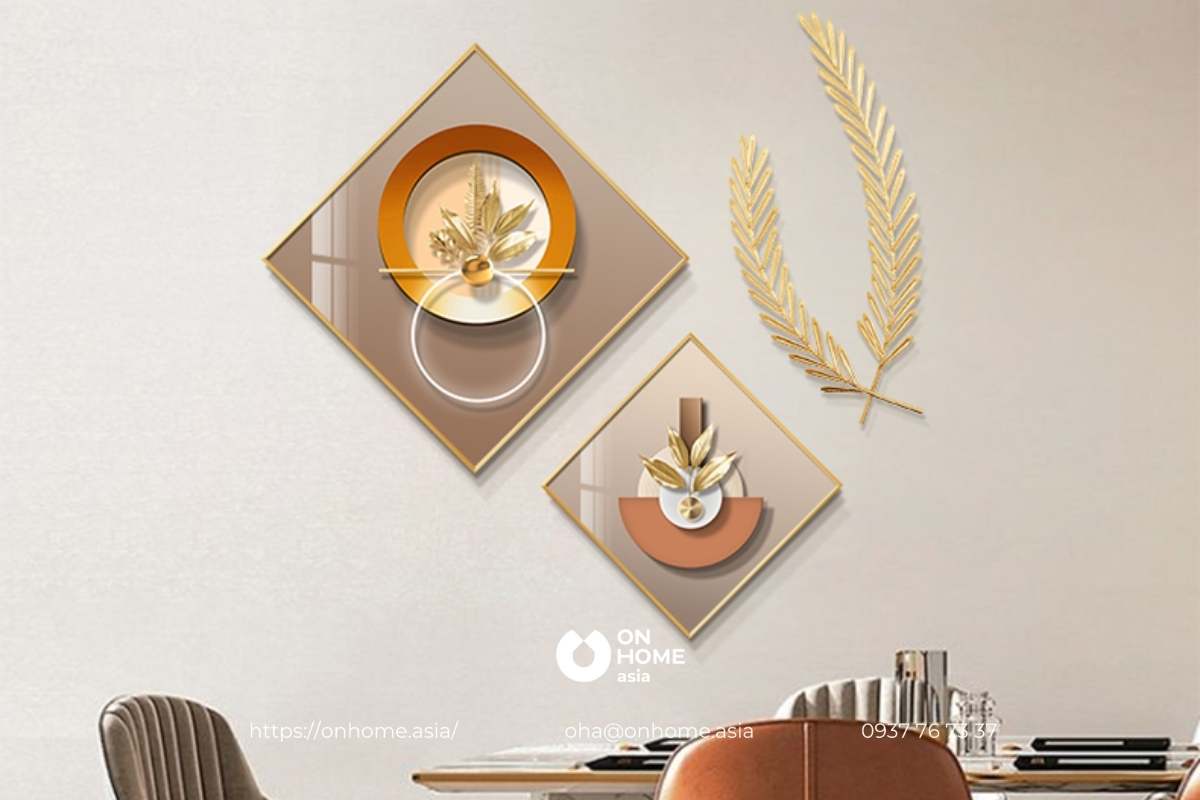 Bộ tranh treo tường phòng bếp đẹp