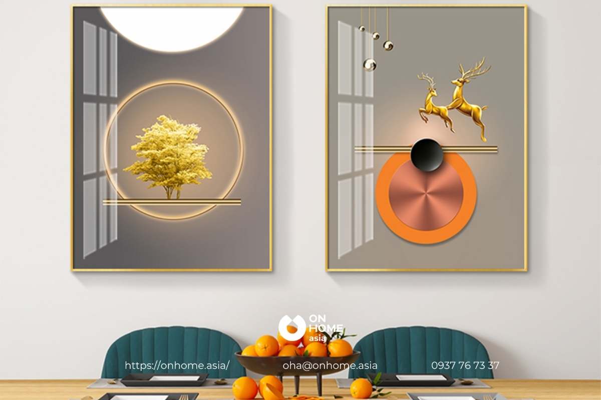 Tranh treo phòng ăn đẹp