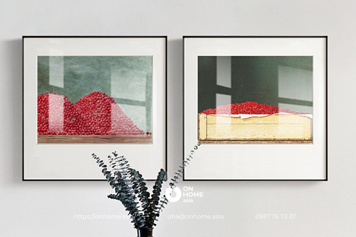 Tranh treo nhà bếp hiện đại, đẹp