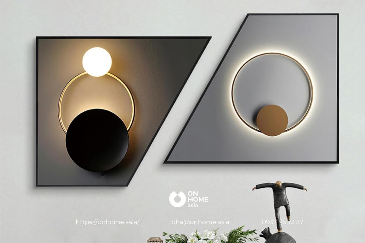 Bộ tranh canvas treo phòng ăn hiện đại