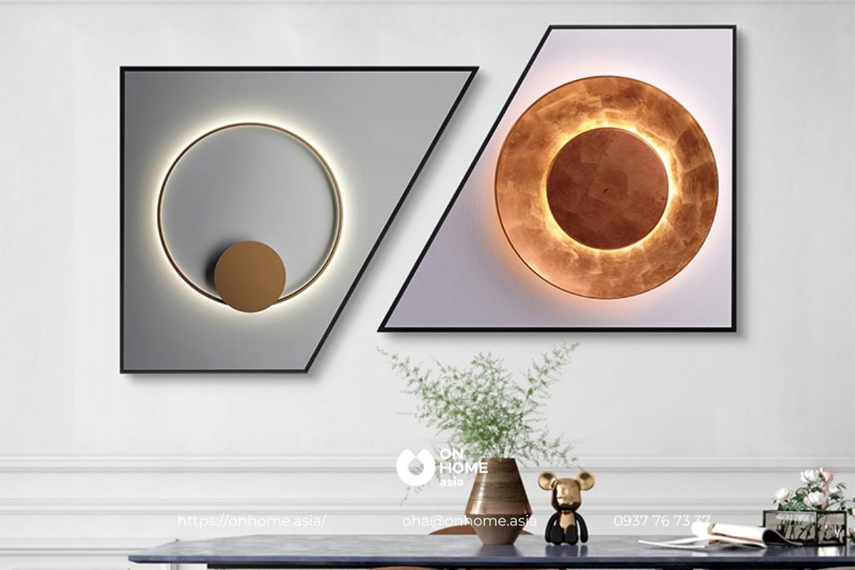 Bộ tranh treo bàn ăn hiện đại