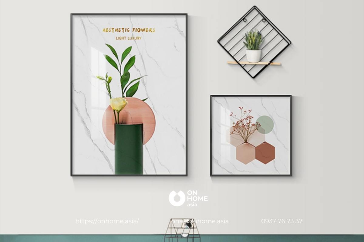 Tranh treo nhà bếp đẹp, hiện đại