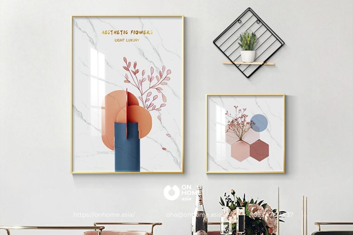 Tranh trang trí nhà bếp đẹp, hiện đại