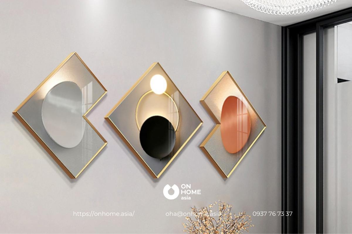 Tranh treo nhà bếp đẹp, hiện đại