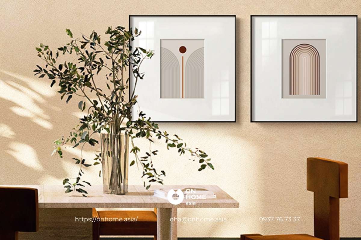 Bộ tranh treo phòng bếp đơn giản mà đẹp