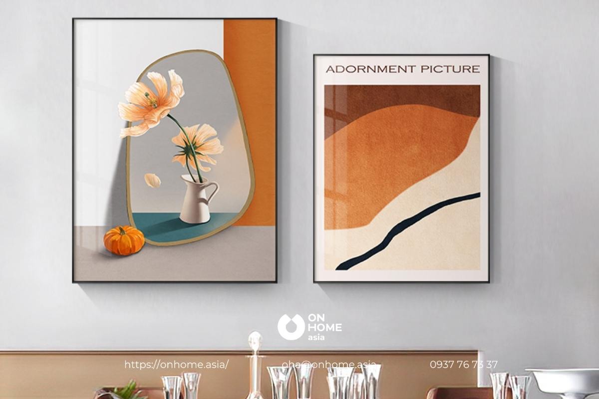 Bộ tranh nhà bếp đẹp