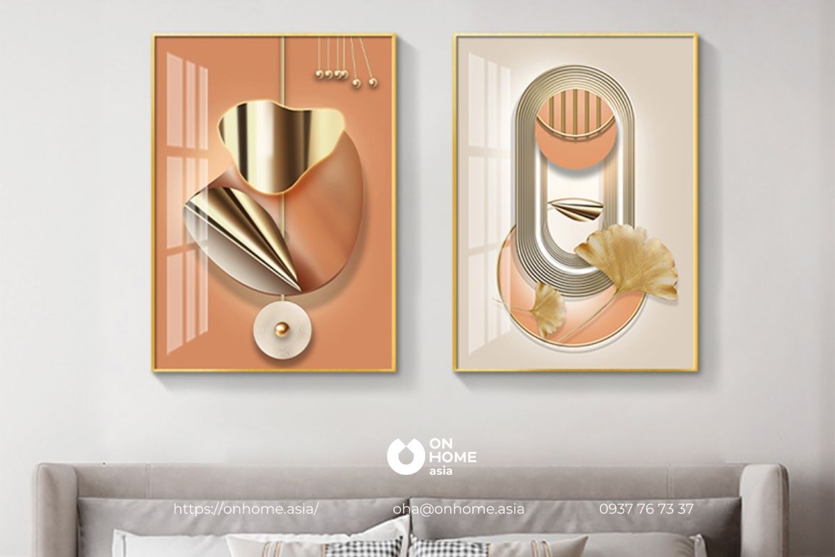 Tranh treo phòng ngủ hiện đại