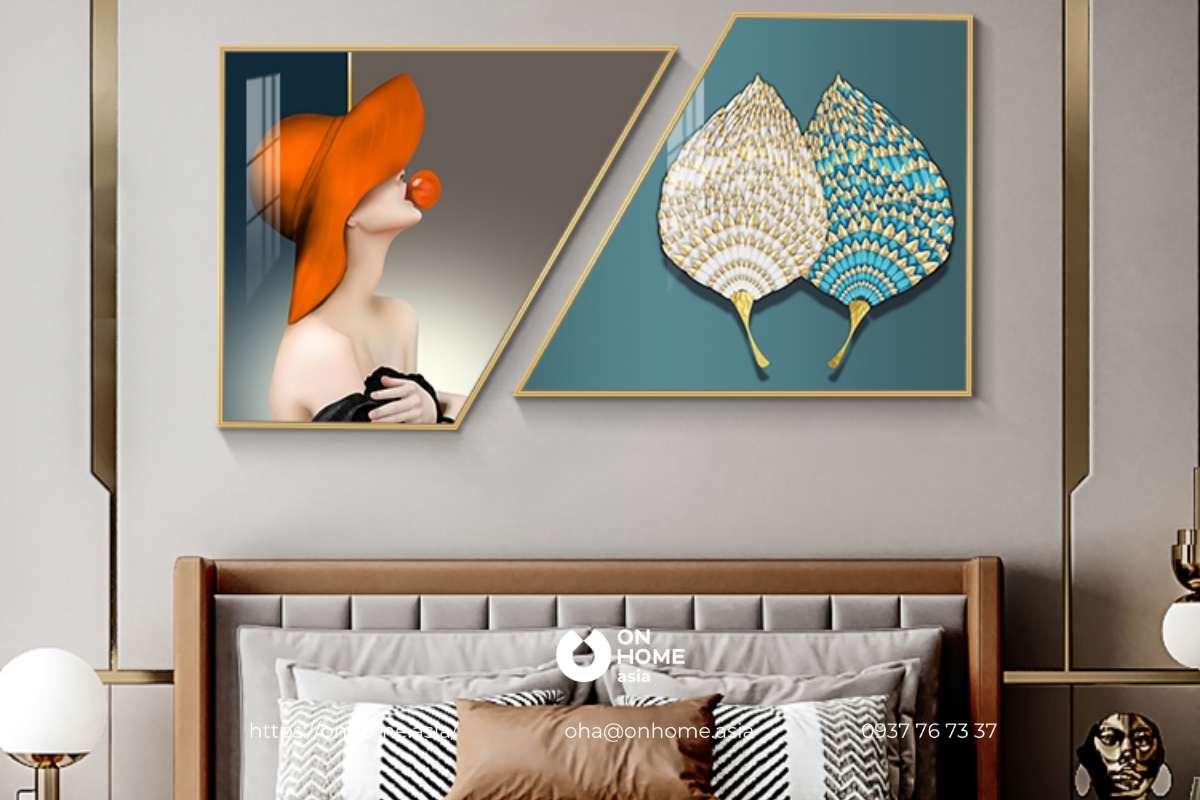 Tranh treo đầu giường ngủ đẹp