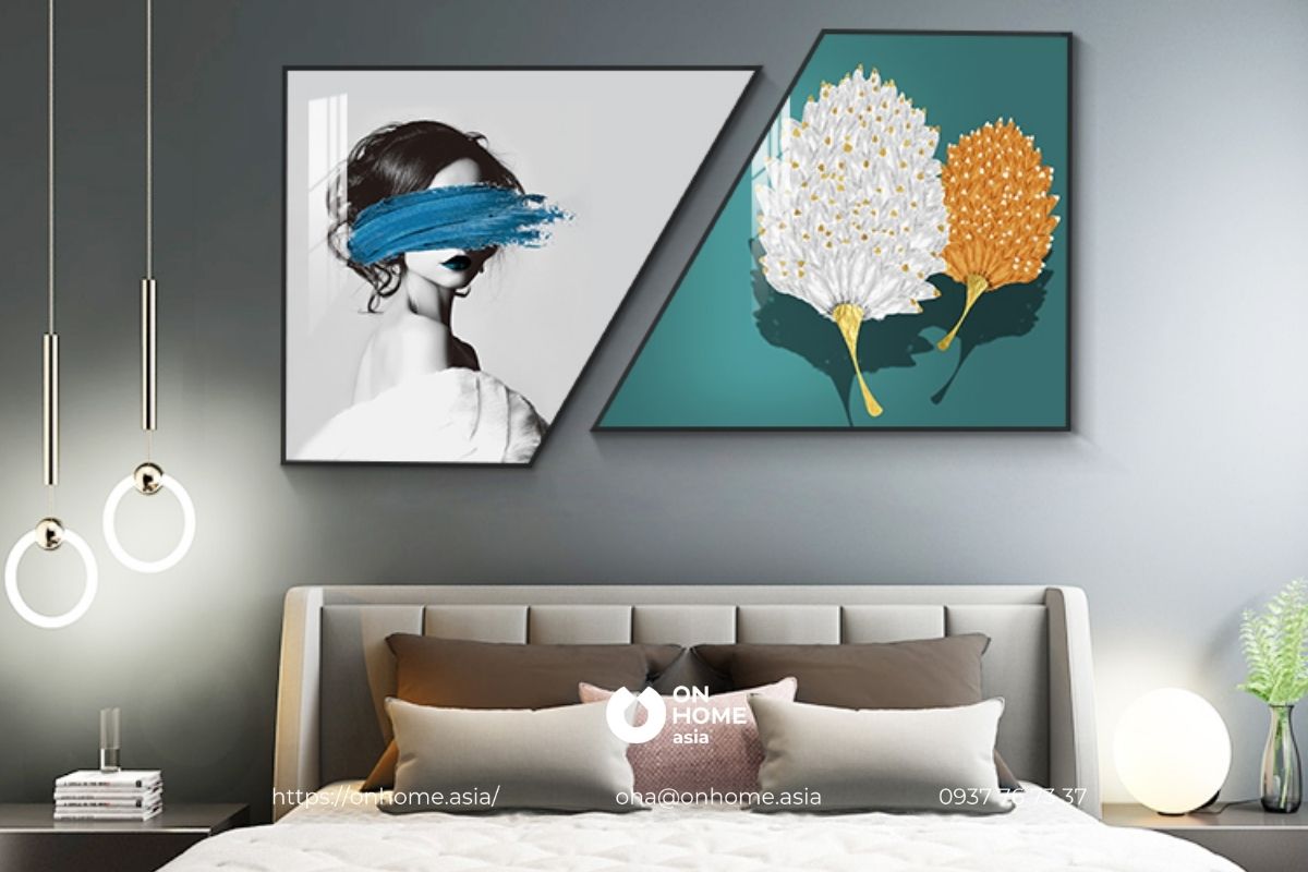 Tranh treo tường phòng ngủ đẹp