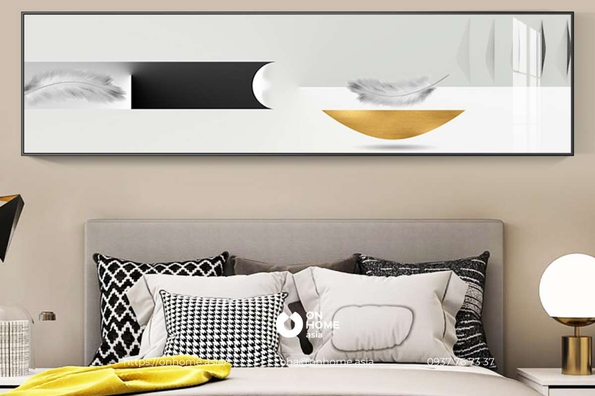 Tranh treo phòng ngủ hiện đại