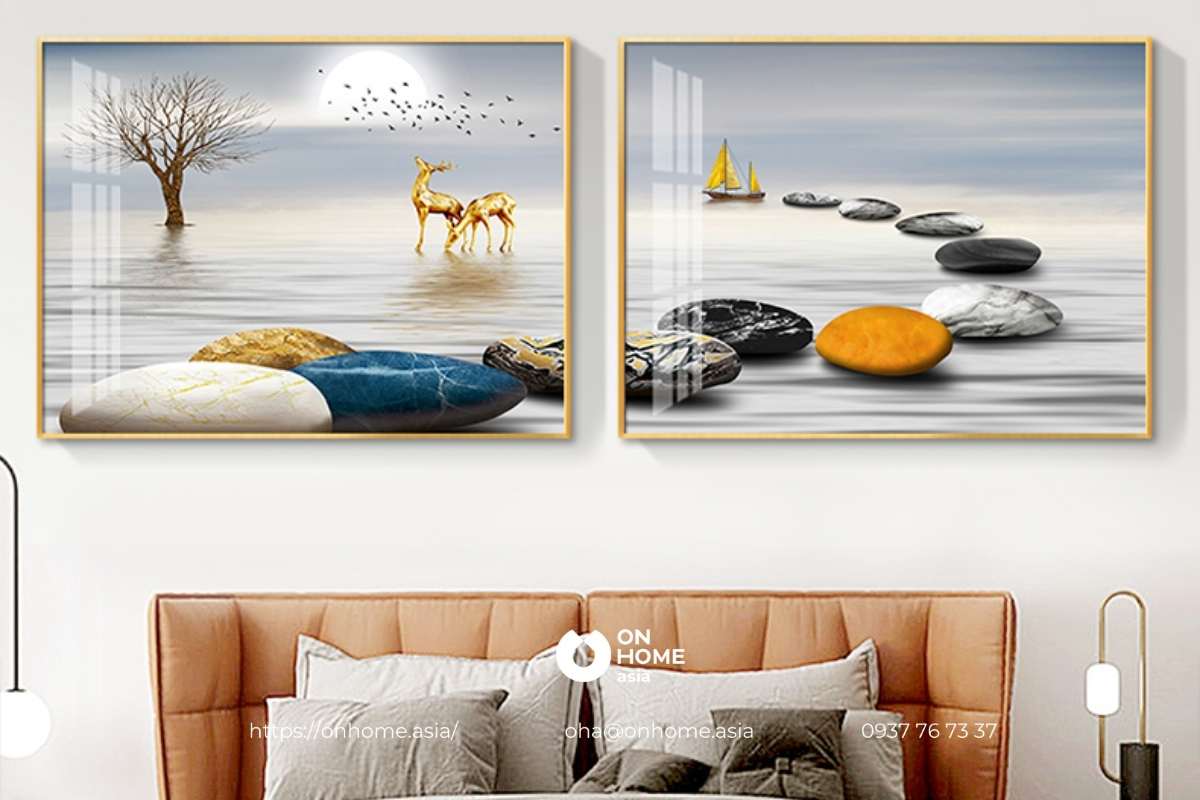 Có nhiều nơi bán tranh treo phòng ngủ uy tín